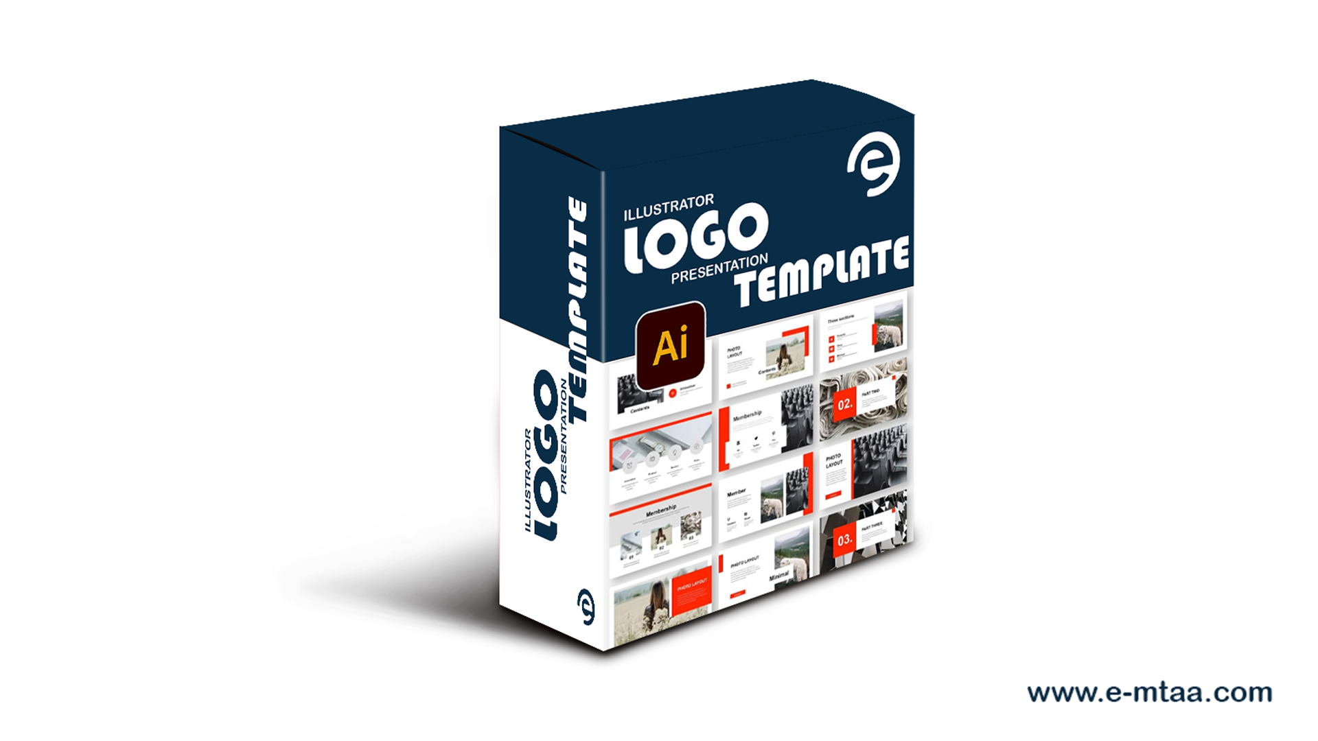 Illustrator Logo Presentation Template